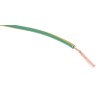 RS PRO H05V-K Series Hook Up Wire, Green/Yellow, 20 AWG, 16 x 0.2 mm Strands, 100 m, Polyvinyl Chloride, 500V 361-608