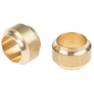 Norgren Brass Pipe Fitting Straight Compression Push-in, Female BSPP G 1/4 to 8 mm Tube 220020500