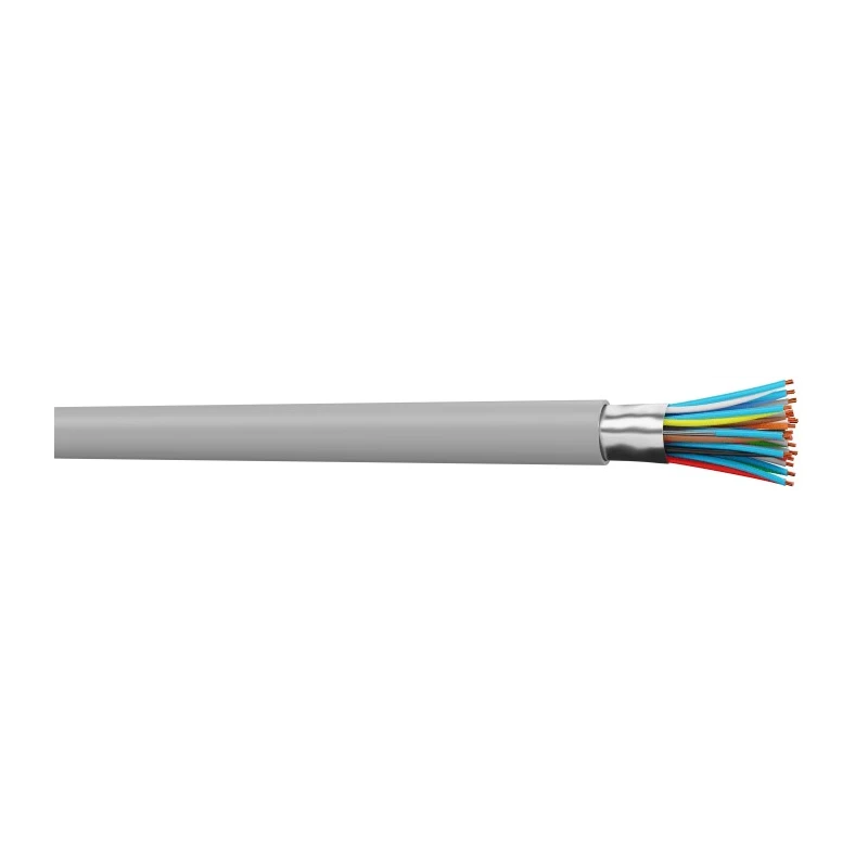 Adaltra 6 Core Telephone Cable 1 x 0.81 mm Grey Ivory Sheath 100 m 300V Flame Retardant SYT320G1