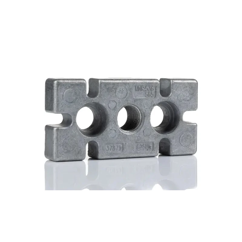 Bosch Rexroth M16 Levelling Foot Plate, Die-Cast Aluminium, Connecting Component, Strut Profile 45 mm, Groove 3842536564