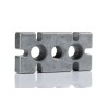 Bosch Rexroth M16 Levelling Foot Plate, Die-Cast Aluminium, Connecting Component, Strut Profile 45 mm, Groove 3842536564