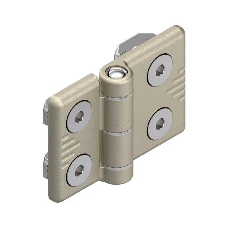 Bosch Rexroth Die Cast Aluminium Door Hinge MGE, Compatible with 30 mm Strut Profile, 300N Max Force 3842544527