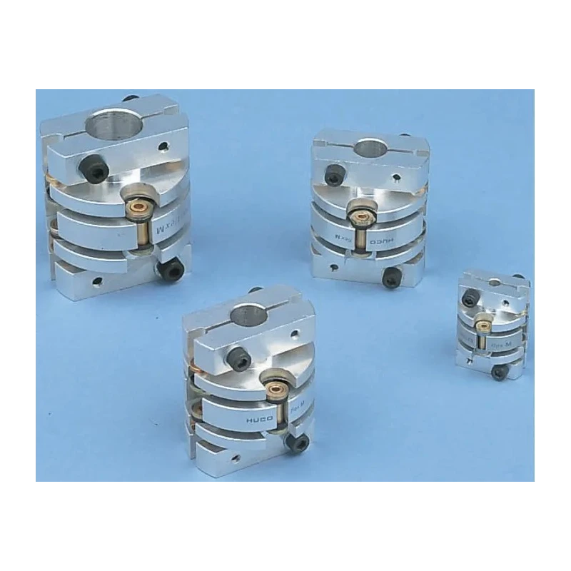 Huco Flexible Coupler Stainless Steel, 19.2 mm OD, 34.5 mm Length, 65 mm Bore, 15000 rpm, -40 to 140°C, 470.19.1414