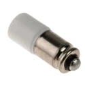 RS PRO White Indicator Lamp Single Chip, 28 V AC/DC, Midget Groove Base, 6 mm Diameter 225-975