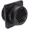 TE Connectivity Circular Connector 37 Contacts Panel Mount, Standard Socket Male CPC Series 250V 13A 206151-1