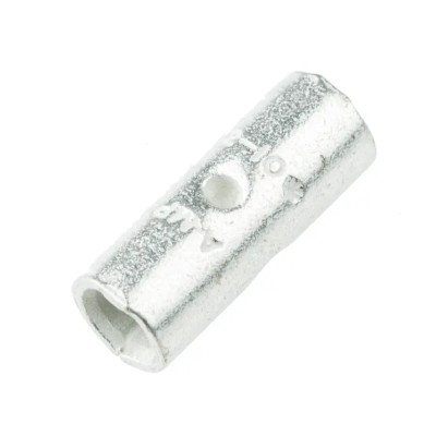 TE Connectivity Solistrand Butt Splice Connector Uninsulated Tin 10 AWG 14.35mm 32151