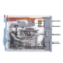 Releco Power Relay 230V AC Coil, 5A Switching Current, 4PDT, Quick Connect Terminals, Gold Plated Contacts C9-A41X / AC 230 V