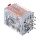 Releco Power Relay 230V AC Coil, 5A Switching Current, 4PDT, Quick Connect Terminals, Gold Plated Contacts C9-A41X / AC 230 V