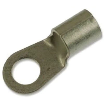 TE Connectivity SOLISTRAND Uninsulated Crimp Ring Terminal, M12 Stud, 1 AWG Wire, Copper Tin-Plated 49.68mm 36919