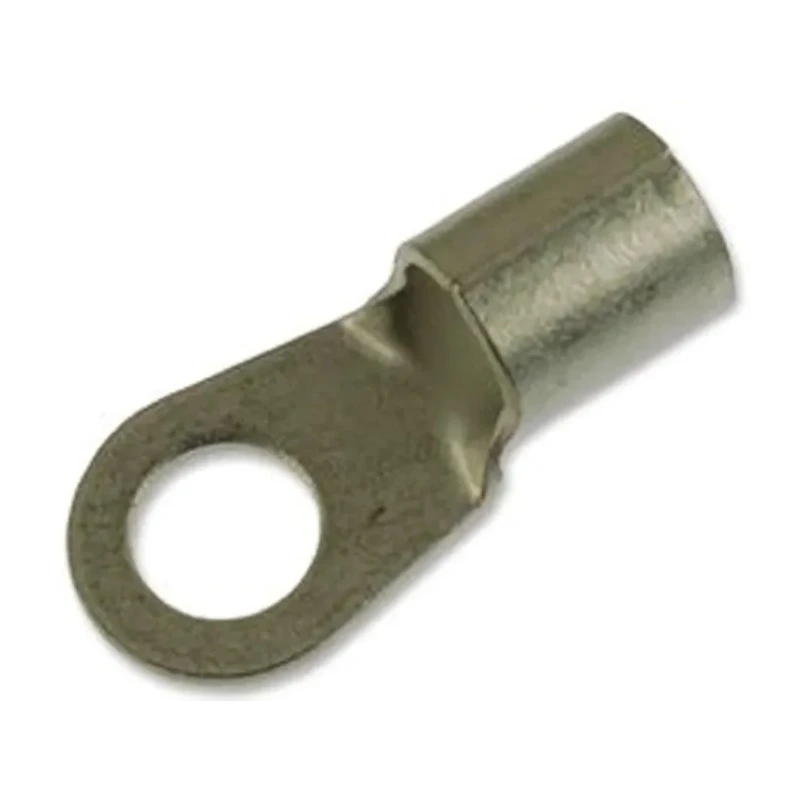 TE Connectivity SOLISTRAND Uninsulated Crimp Ring Terminal, M12 Stud, 1 AWG Wire, Copper Tin-Plated 49.68mm 36919