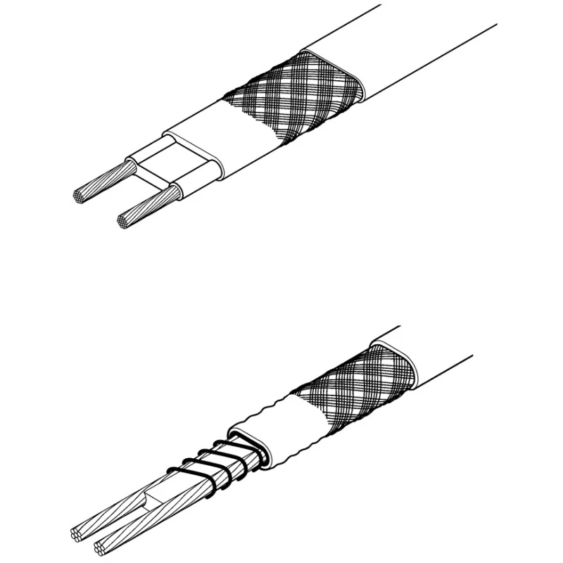 Chemelex Frost Protection Trace Heating Kit, Self-Regulating, 230V AC, 15W, -60°C to 65°C, IP66, 20m Cable, BTV