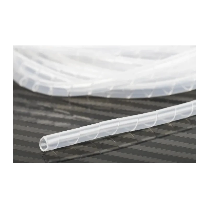 RS PRO Spiral Cable Wrap Polyethylene, Natural, 25 mm Bundle Diameter, 6 mm Max Cable Diameter 227-974