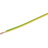 Prysmian H07V-R Series Green Yellow Hook Up Wire 7 x 0.67 mm Stranded PVC 750V 100m 20147718