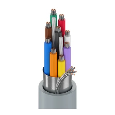 Belden Multi-Core Industrial Cable 9 Cores 305m PVC Silver Sheath 300V 9539.00U305