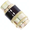 PCL Steel Pneumatic Quick Connect Coupling, 1/2 in Female Rp, Corrosion Resistant, 14 Bar, SC21JF