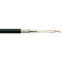 Belden 9207 Series Unscreened Black Twin Axial Cable, 8.38 mm OD, 152m, 100Ω Impedance, 20AWG, Polyethylene 9207 010U500