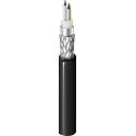 Belden 9207 Series Unscreened Black Twin Axial Cable, 8.38 mm OD, 152m, 100Ω Impedance, 20AWG, Polyethylene 9207 010U500