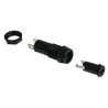 Schurter Panel Mount Fuse Holder 16A, 1P, 250V AC, for 5x20 mm Fuse, Thermoplastic Body, IP40, FPG1 Series 3101.0010