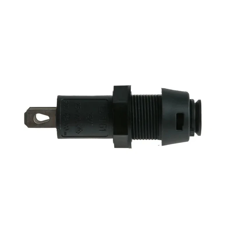 Schurter Panel Mount Fuse Holder 16A, 1P, 250V AC, for 5x20 mm Fuse, Thermoplastic Body, IP40, FPG1 Series 3101.0010