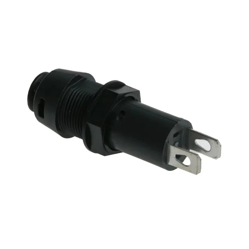 Schurter Panel Mount Fuse Holder 16A, 1P, 250V AC, for 5x20 mm Fuse, Thermoplastic Body, IP40, FPG1 Series 3101.0010