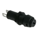Schurter Panel Mount Fuse Holder 16A, 1P, 250V AC, for 5x20 mm Fuse, Thermoplastic Body, IP40, FPG1 Series 3101.0010