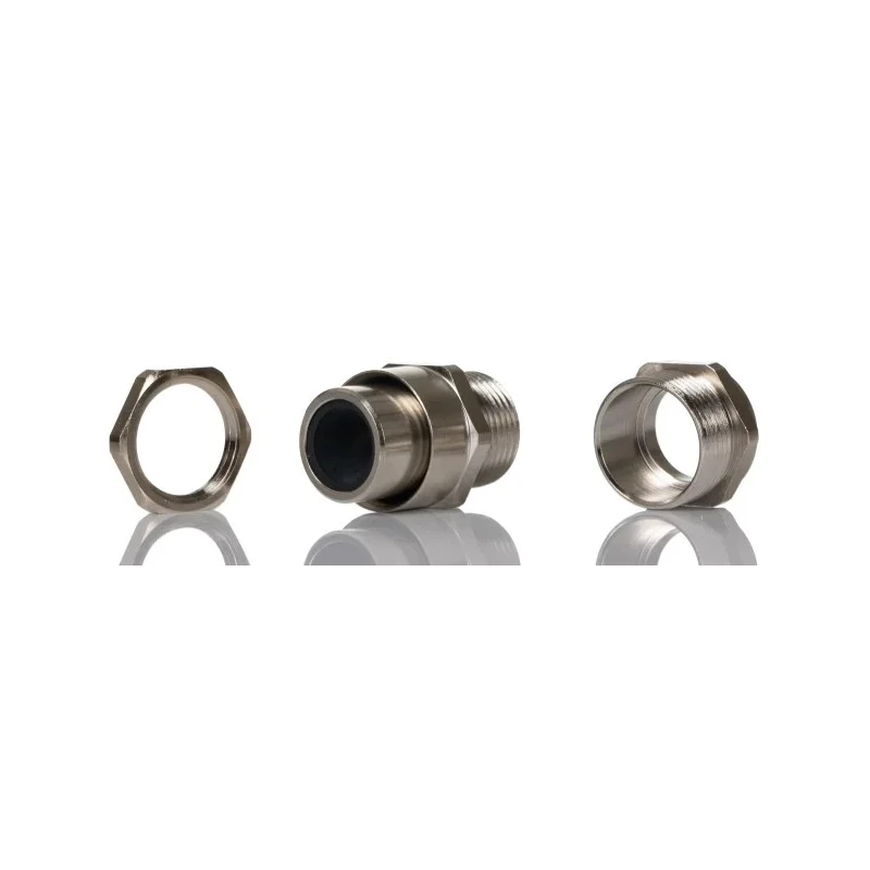 Lapp SKINDICHT Series 100 Cable Gland M20 Nickel-Plated Brass IP68 10 Bar 13mm Thread Length 100 Pcs 52103020+59000171