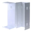 RS PRO White Cold Rolled Steel Instrument Case, 115 mm Height, 367 mm Length, 146 mm Width, Ventilated, Model 232-024