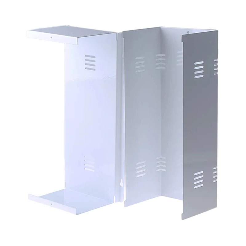 RS PRO White Cold Rolled Steel Instrument Case, 115 mm Height, 367 mm Length, 146 mm Width, Ventilated, Model 232-024