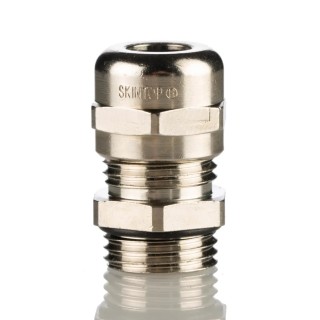 Lapp SKINTOP Series Cable Gland PG9 Nickel Plated Brass 4–8mm IP68 52015710+52003500