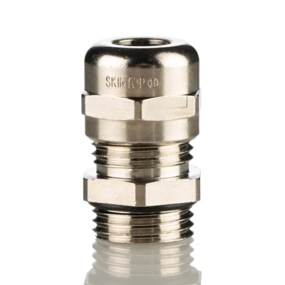Lapp SKINTOP Series Cable Gland PG9 Nickel Plated Brass 4–8mm IP68 52015710+52003500