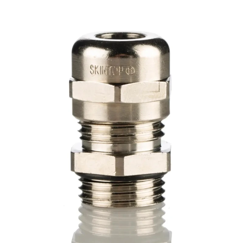 Lapp SKINTOP Series Cable Gland PG9 Nickel Plated Brass 4–8mm IP68 52015710+52003500