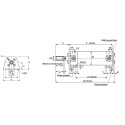 SMC Axial Foot Mounting Pair for Compact Guide Cylinders CG-L032