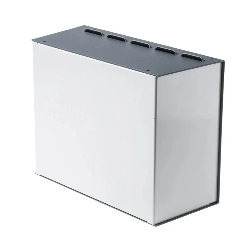 Hammond Grey Steel Instrument Case, 121 mm Height, 281 mm Length, 197 mm Width, IP30, Carry Handle, Ventilated 518-0910