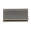 RS PRO Grey Polyvinyl Chloride Self-Adhesive Flat Cable Clamp, 9 mm Max. Bundle, 13 mm Length, 25 mm Width, 6 mm 233-180