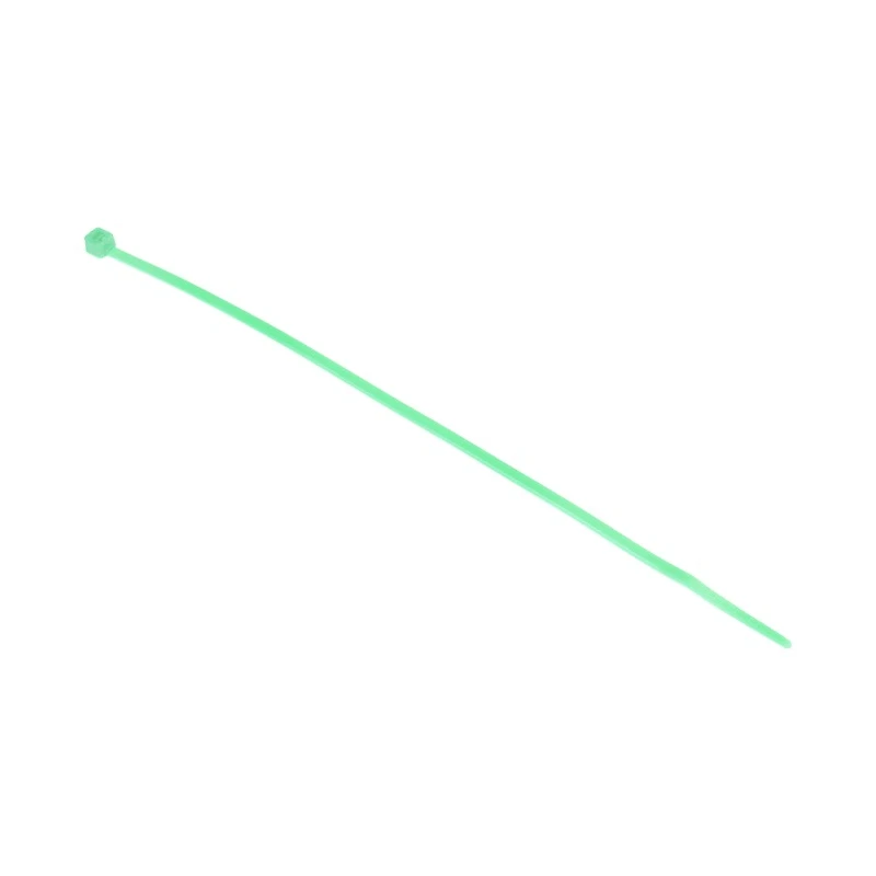 RS PRO Cable Tie Non-Releasable Green Polyamide 66 165 mm x 2.5 mm Flame Retardant 233-275