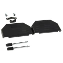 Amphenol Communications Solutions BLF Series Nylon Straight D-Sub Backshell, 37 Way Strain Relief 86303640BLF