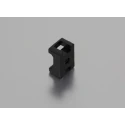 RS PRO Black Screw Cable Tie Mount Polyamide 66, 4.8mm Tie Acceptance, 10mm x 15mm, 3.5mm Screw Hole 233-663