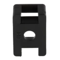 RS PRO Black Screw Cable Tie Mount Polyamide 66, 4.8mm Tie Acceptance, 10mm x 15mm, 3.5mm Screw Hole 233-663