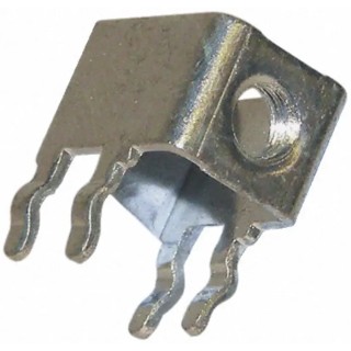 RF Solutions Screw Terminal, 4 Leg, 3.5mm Pitch, Snap-In, 4mm Screw Size SCRTM4RA