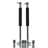 Camloc Gas Springs Steel Gas Strut with Ball & Socket Joint, 245mm Extended, 100mm Stroke, 10mm Rod SWV1080800027