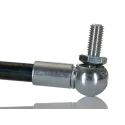 Camloc Gas Springs Steel Gas Strut with Ball & Socket Joint, 245mm Extended, 100mm Stroke, 10mm Rod SWV1080800027