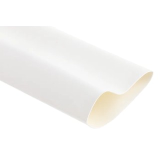RS PRO Heat Shrink Tubing White 38.1 mm Sleeve Diameter x 1.2 m Length 2:1 Ratio 392-315