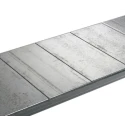 RS PRO Steel Panel Grey 2.1 mm Thickness 900 mm Width x 900 mm Depth Model 230-891