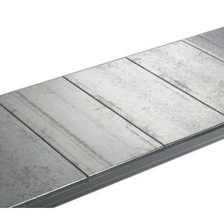 RS PRO Steel Panel Grey 2.1 mm Thickness 900 mm Width x 900 mm Depth Model 230-891