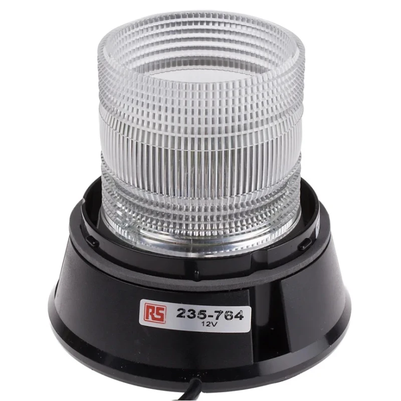 RS PRO Beacon Flashing 12V DC Surface Mount Incandescent IP56 235-764