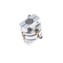 Huco Flexible Membrane Coupler 466.41.4242 – 41.5 mm OD, 48.5 mm Length, All Metal Construction