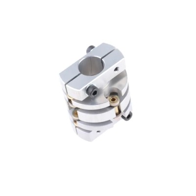 Huco Flexible Membrane Coupler 466.41.4242 – 41.5 mm OD, 48.5 mm Length, All Metal Construction