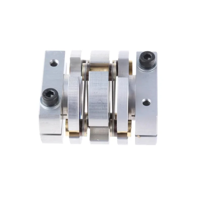 Huco Flexible Membrane Coupler 466.41.4242 – 41.5 mm OD, 48.5 mm Length, All Metal Construction