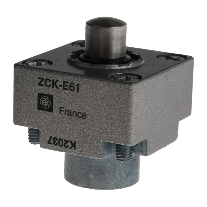 Telemecanique Sensors OsiSense XC Series Plunger Limit Switch Zinc Alloy Housing 240V AC 3A IP66