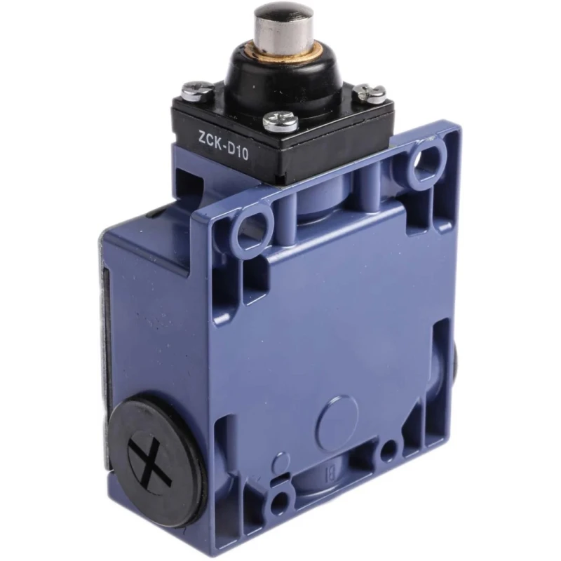 Telemecanique Sensors OsiSense XC Series Plunger Limit Switch 240V AC 250V DC 3A IP66 Zamak Housing 